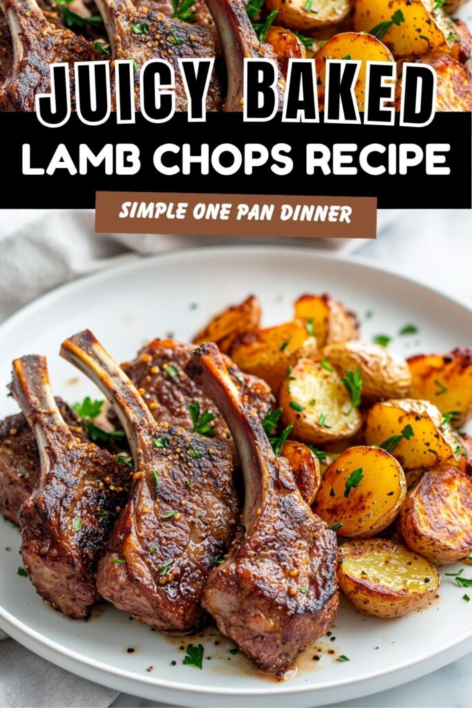 Juicy Baked Lamb Chops Recipe