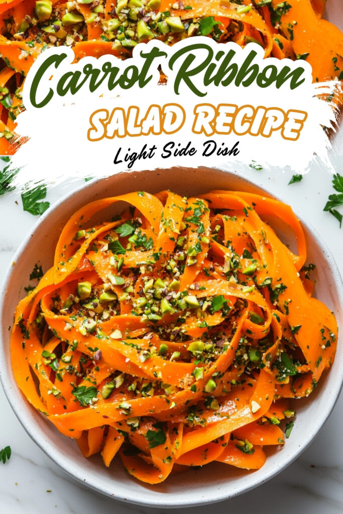 Light Carrot Ribbon Salad Recipe