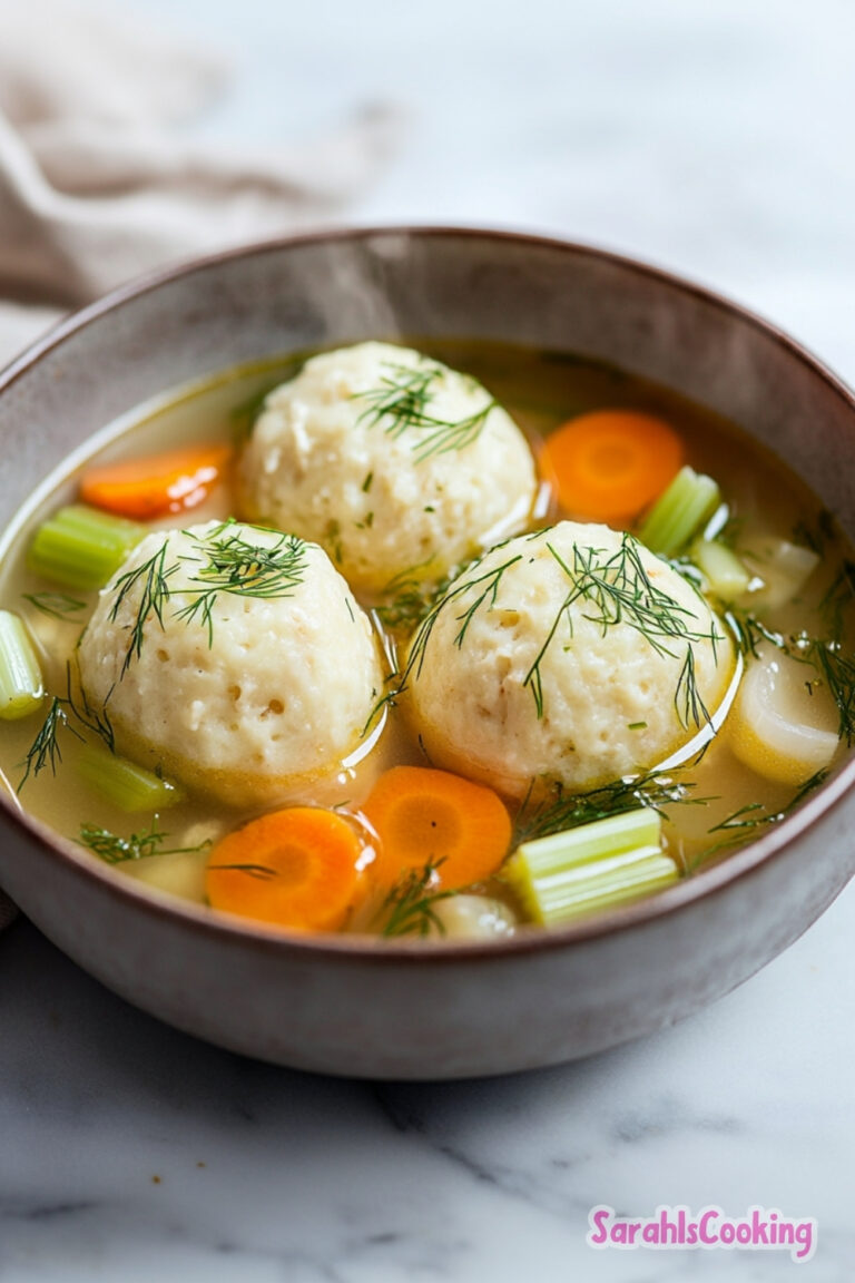 Matzo Ball Soup Recipe
