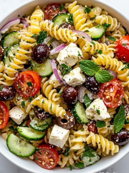 Mediterranean Pasta Salad Recipe