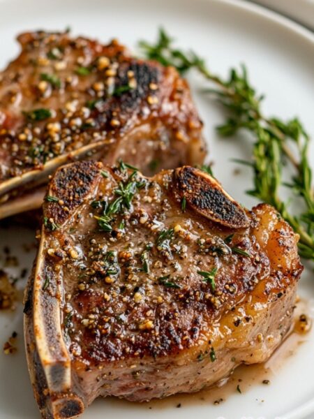 Pan Seared Lamb Chops Recipe