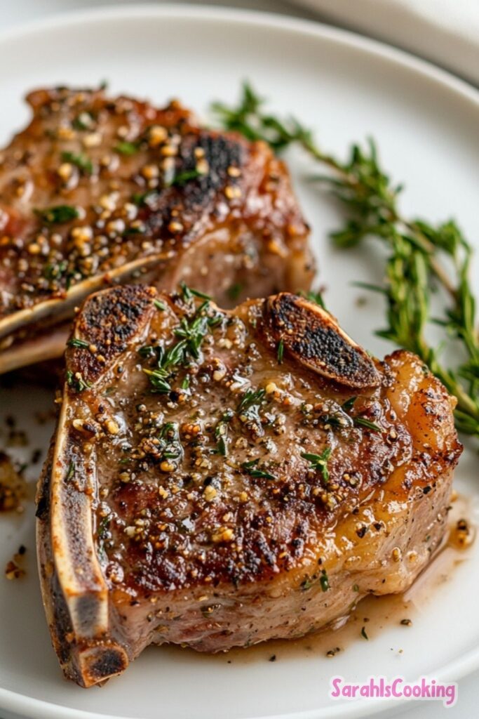 Pan Seared Lamb Chops Recipe