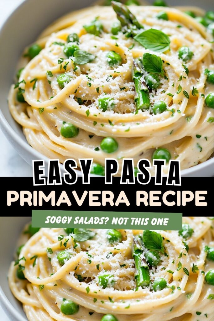 Pasta Primavera That Tastes Fresh and Light