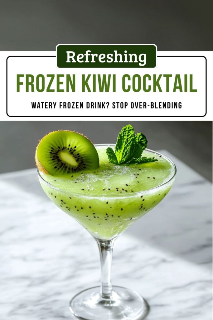 Perfect Frozen Kiwi Cocktail With No Guesswork