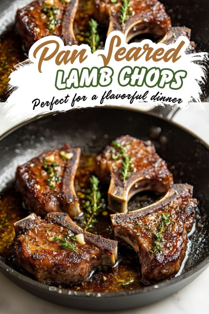 Perfect Pan Seared Lamb Chops Recipe