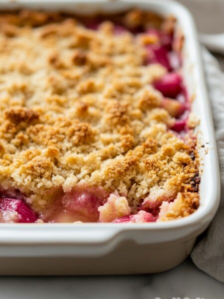 Rhubarb Crumble Recipe