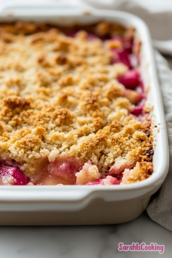 Rhubarb Crumble Recipe