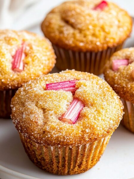 Rhubarb Muffins Recipe