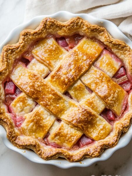 Simple Rhubarb Pie Recipe