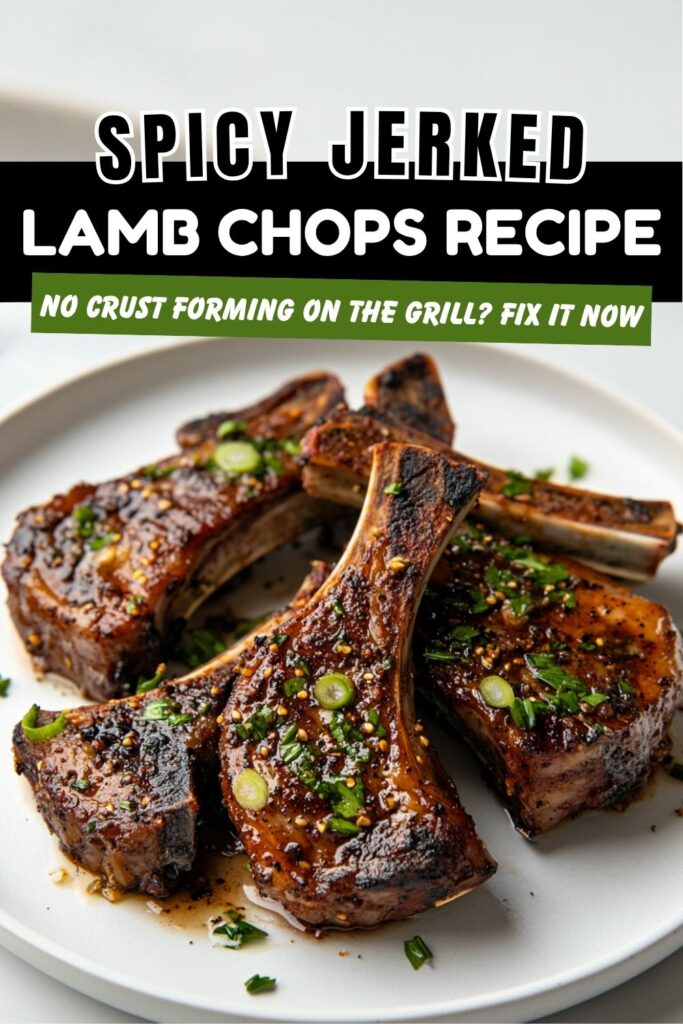 Spicy Jerked Lamb Chops Recipe