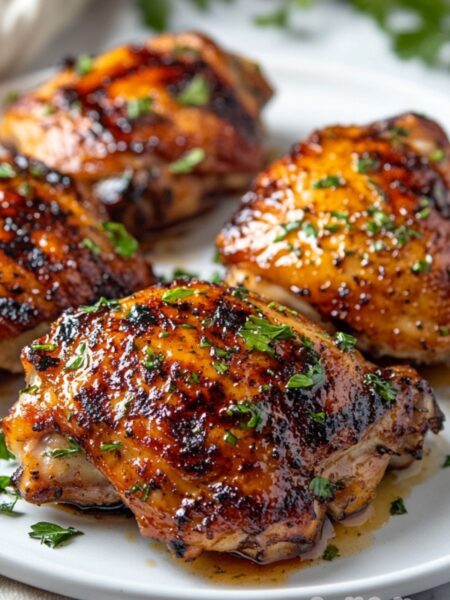 Traeger Grilled Chicken Thighs Recipe