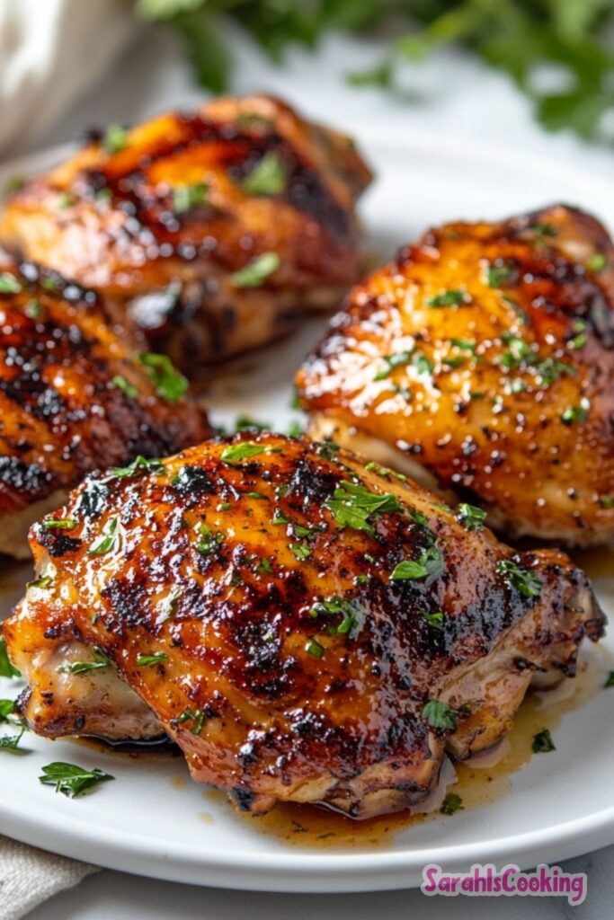 Traeger Grilled Chicken Thighs Recipe