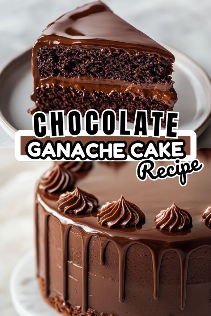 Chocolate Ganache Cake With a Deep, Glossy Finish