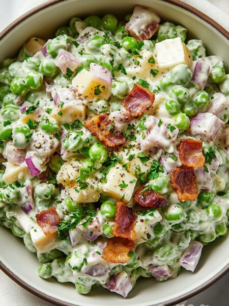 Classic Pea Salad Recipe