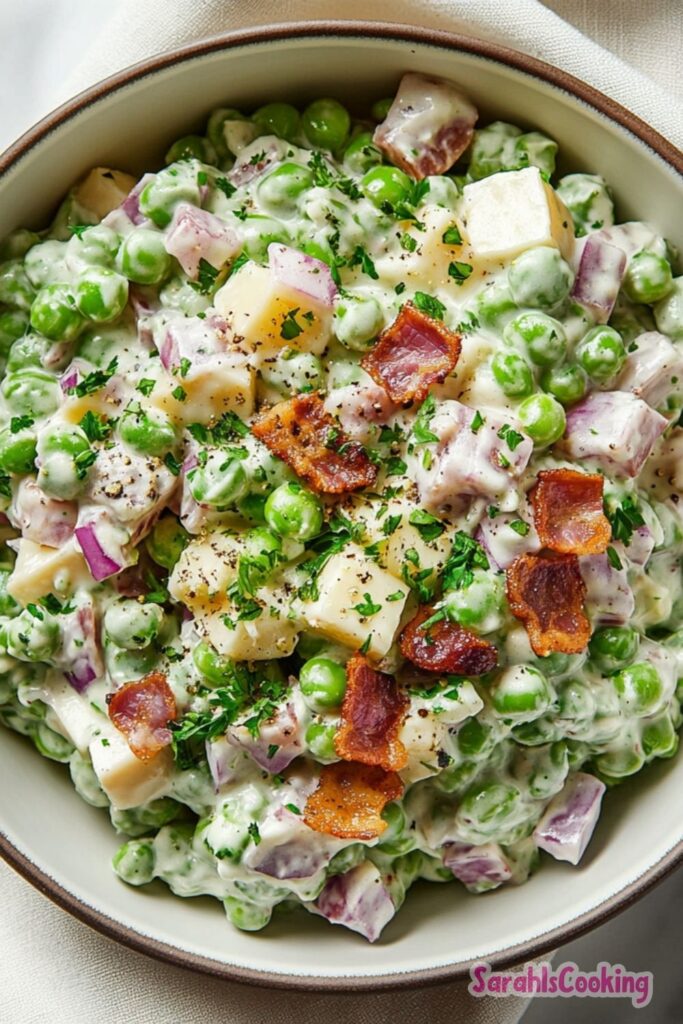 Classic Pea Salad Recipe