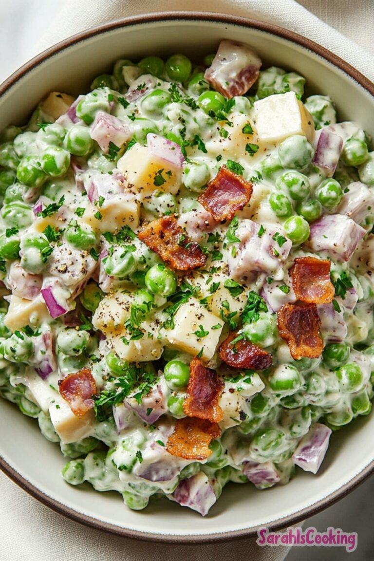 Classic Pea Salad Recipe