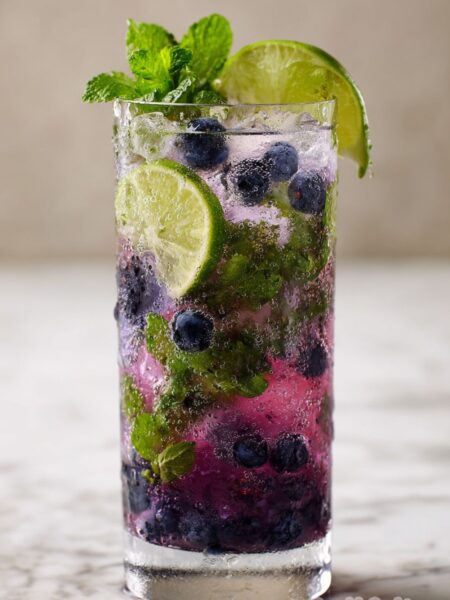 Easy Blueberry Mojito Recipe