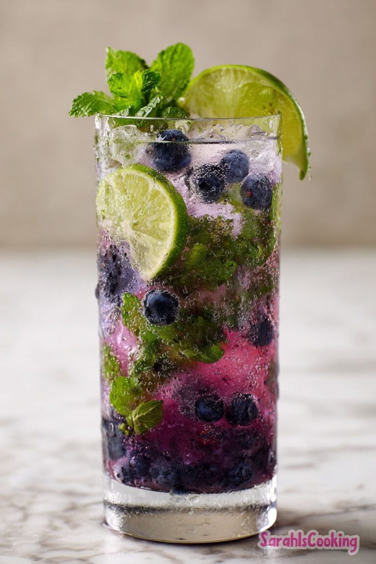 Easy Blueberry Mojito Recipe