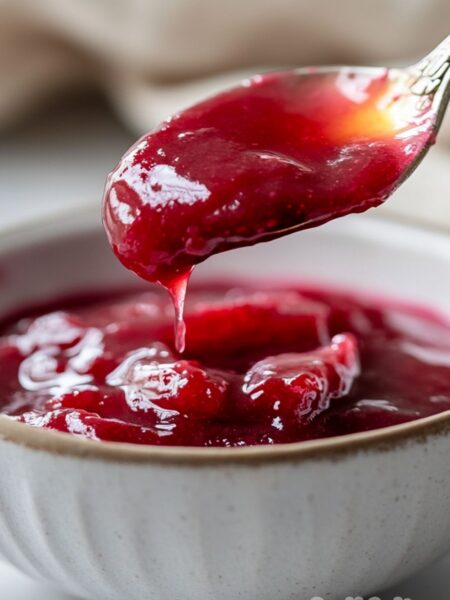 Easy Rhubarb Sauce Recipe
