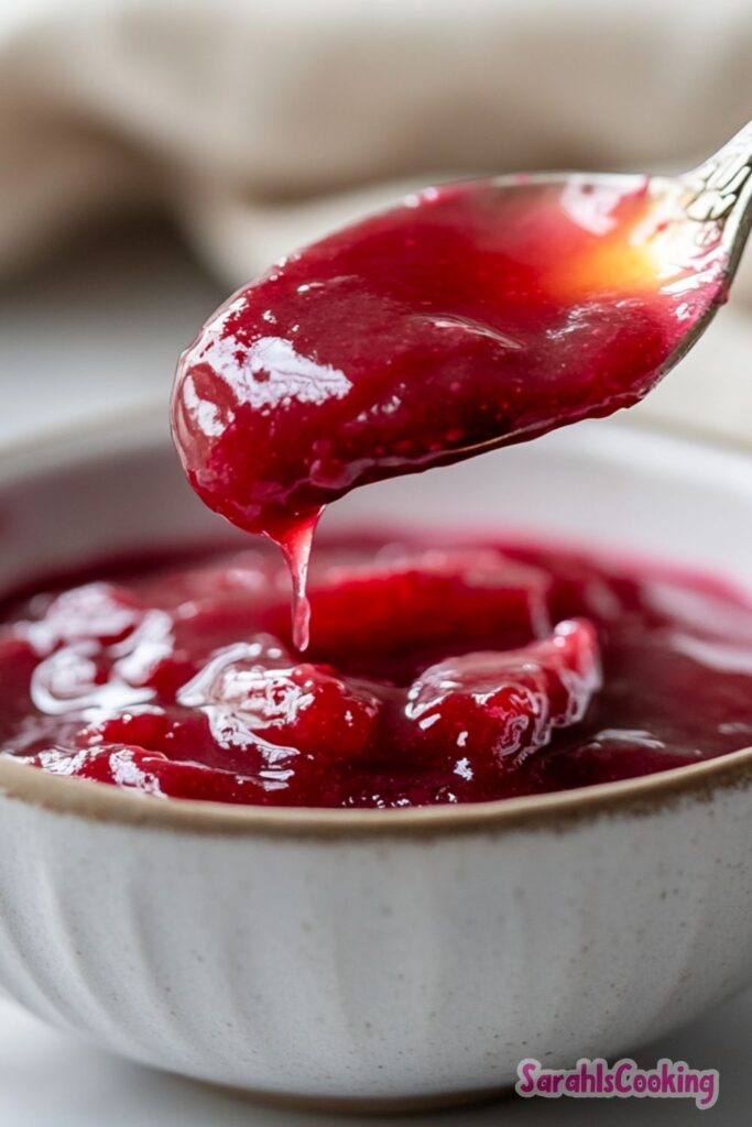 Easy Rhubarb Sauce Recipe