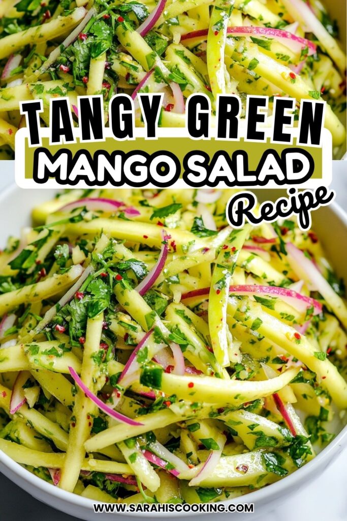 Green Mango Salad With a Bold Tangy Crunch