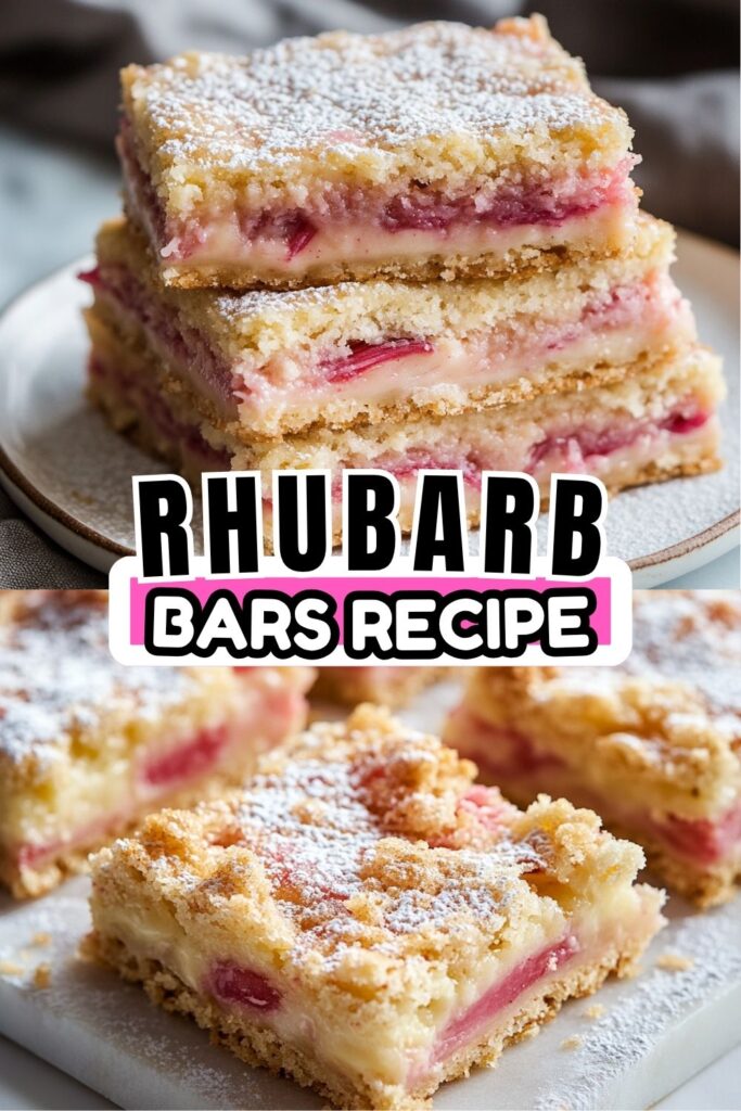 Rhubarb Bars With the Perfect Sweet-Tart Crumble