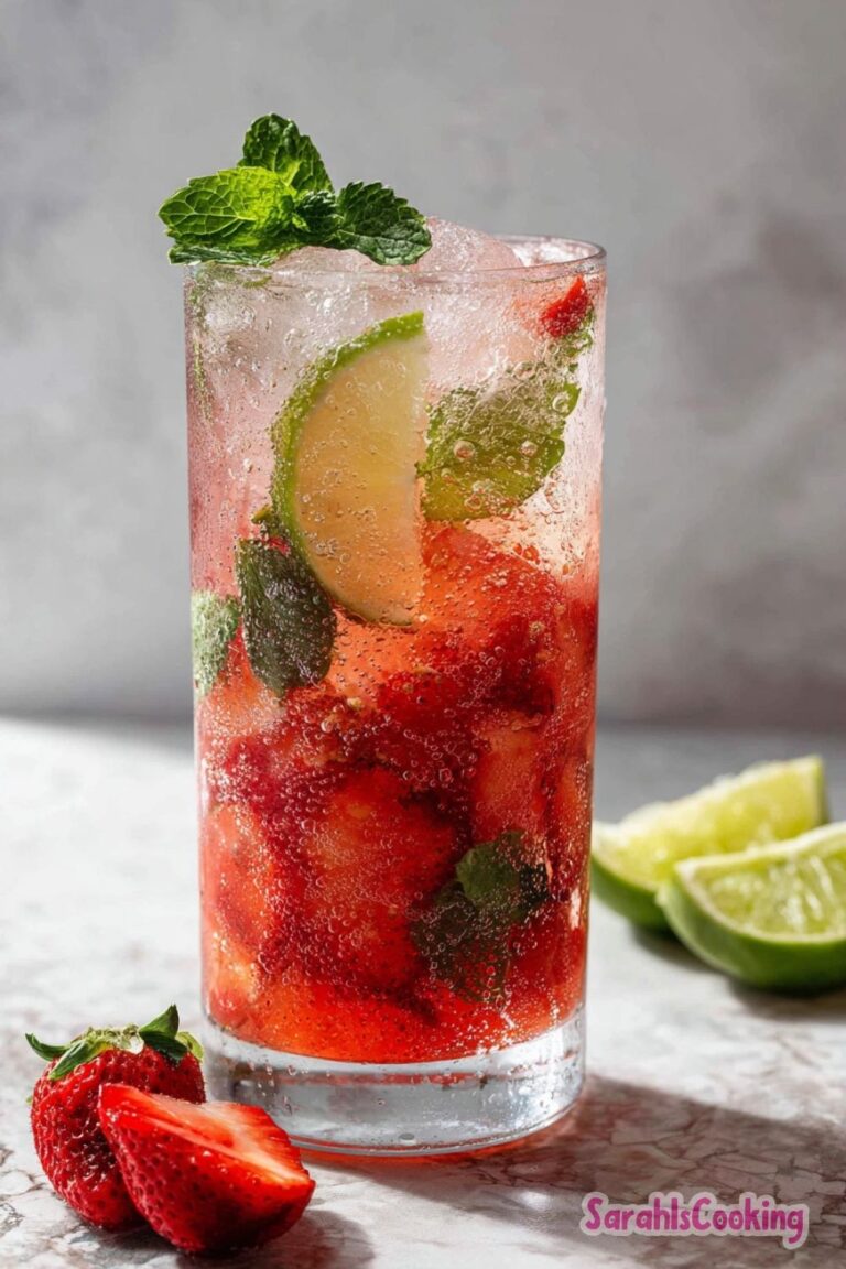 Strawberry Mojito Cocktail Recipe