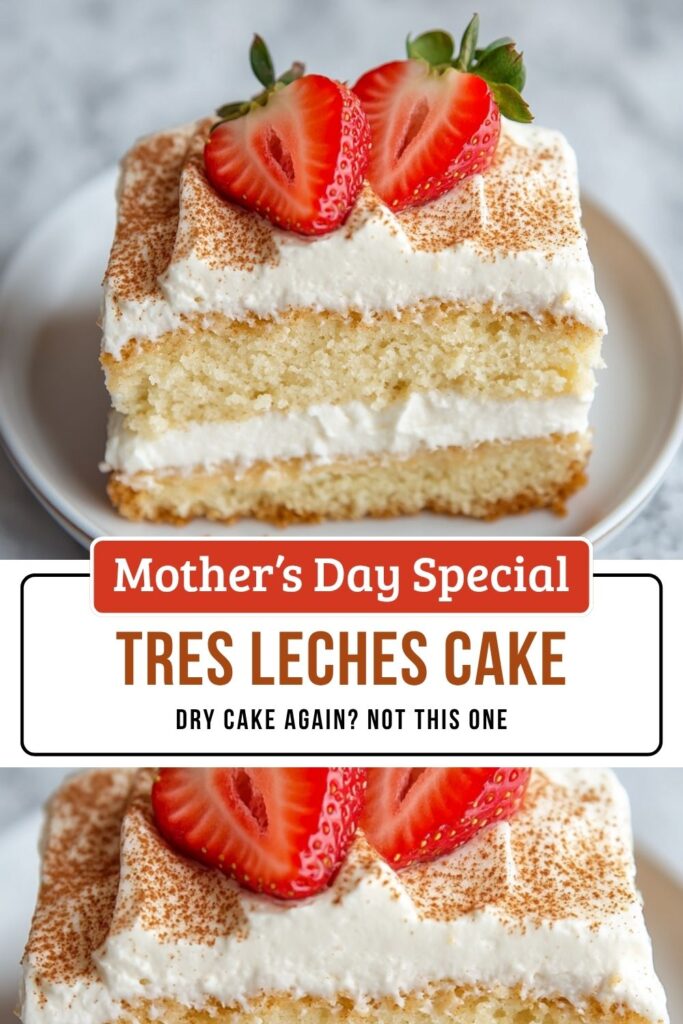 Tres Leches Cake Soaked to Perfection and Never Soggy